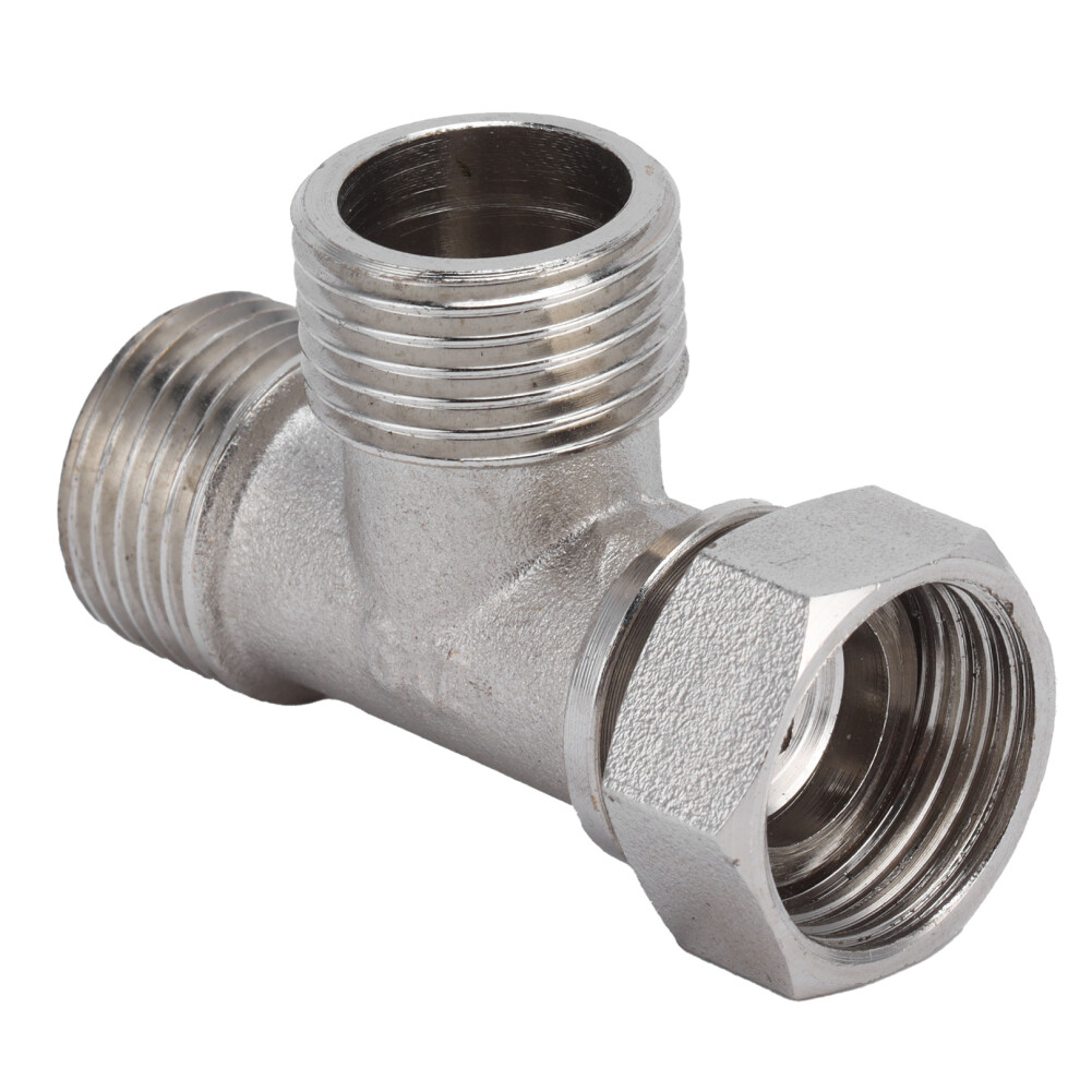 Water Pipe Joint Tee G1/2 Stainless Steel Male/Female Thread Fitting Adapter 8321377977712