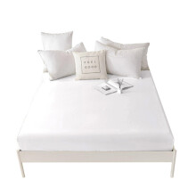 Bedding And Sheets King Size 25Cm Deep Pocket Bamboo Fibre Fitted Sheet 150X200Cm Safety Buttons
