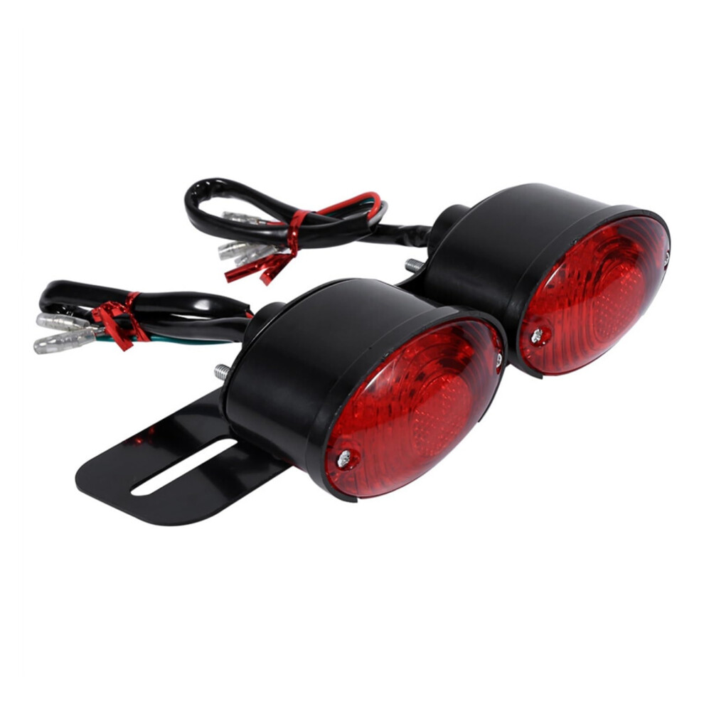 Motorcycle Led Turn Signal S Waterproof Rear Indicators With Tail And License Plate Holder Light 9199774379359