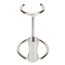 Suporte para Pincel de Barbear em Material Premium, Otimizador de Espaço, Uso Amplo, Durável, Design Moderno e Simples, Armazenamento Prático para