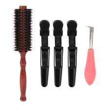 Presilhas de cabelo tipo jacaré para extensões, com dentes largos, design de dupla articulação, antiderrapantes, feitas de plástico resistente e