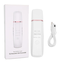 Spatule nettoyante rechargeable pour le visage en silicone, idéale pour nettoyer les pores en profondeur, avec 3 modes de fonctionnement sans fil et