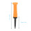 Flexible Plastic Golf Tee, 83mm, Orange, Low Resistance Driver 5