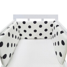 Bed Guard Cushion 200x30CM Toddler Bed Rail Protector Circumference Fall Protection Rail Liner Cover Bedside Cushion