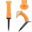 Flexible Plastic Golf Tee, 83mm, Orange, Low Resistance Driver 11