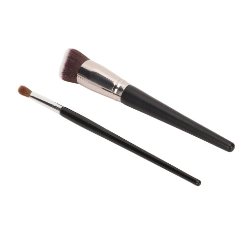 Concealer Brush Set, Perfect Shape, Even Precise Application, Affordable Professional Makeup Brushes, Ergonomically Designed Handle, 2Pcs 2
