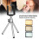 Dimmable Color Temperature Led Video Light Wireless Remote Control Multiple Lights Control Adjustable Brightness Portable Selfie Light Heat 3