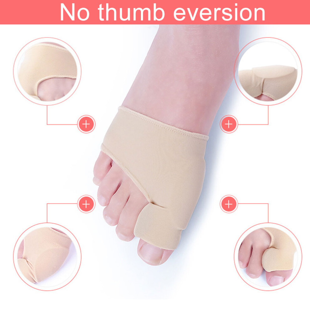 Toe Separator Corrector Orthotic S/M/L Mesh Cloth Pedicure Straightener