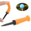 Flexible Plastic Golf Tee, 83mm, Orange, Low Resistance Driver 8