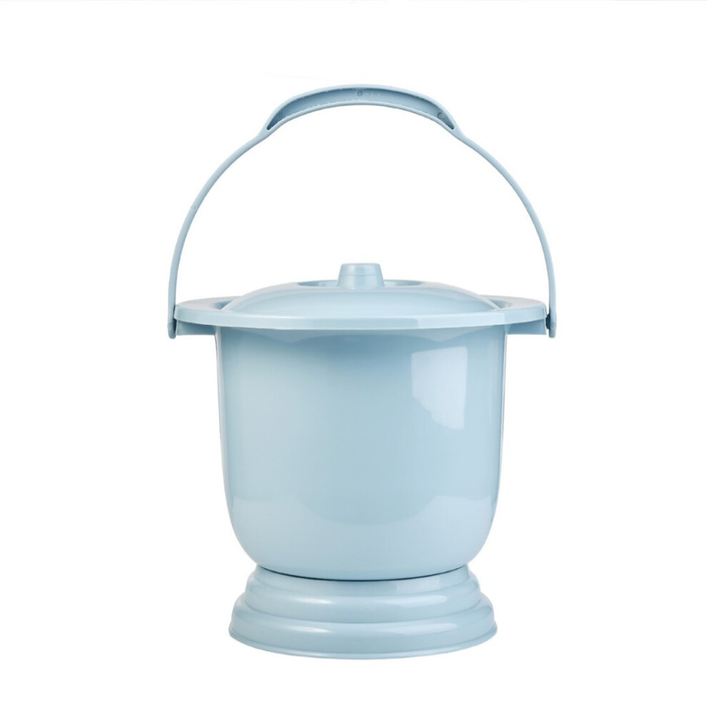 Bedside Commode Bucket for Adults, Lightweight Compact Design Travel Urinals for Men Chamber Pot with Lid Portable Toilet Urinal for Home Use Elderly