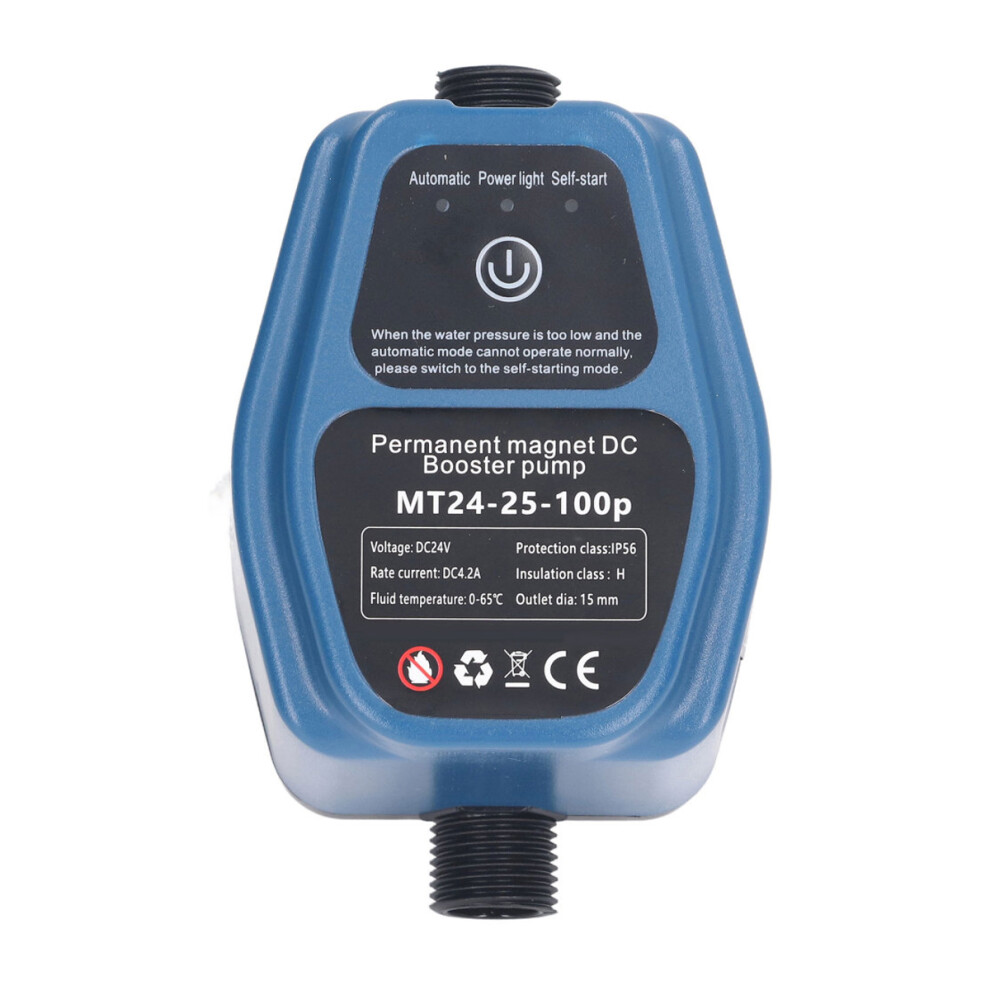 Water Pressure Boost Pump With Automatic Intelligent Sensing, Smart Auto-On/Off Operation For Shower Booster And Household Water Supply, Energy 9448196802694