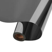 Heat Control Window Film for Residential Use, Anti UV Static Cling Glass Tint with One Way Privacy and Mirror Finish, Self Adhesive Sun Blocking Film