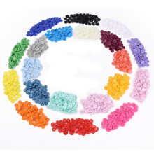 Snap Fastener for Cloth Diaper Snaps, Sewing and Crafting Projects Plastic Snaps Machine Washable No Sew Buttons Rust-Free Snap Fasteners for