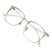 Photochromic Design Reading Eyewear, 100% UV Protection Bifocal Glasses for Digital and Print Use, Anti-Reflective Coating with Comfortable Fit,
