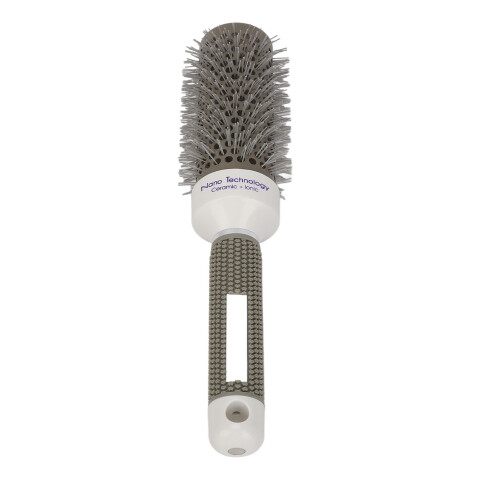 Στρογγυλή βούρτσα Shining Texture Ionic Blowout, άνετη λαβή με τεχνολογία Nano Ionate, ανθεκτική στη 2
