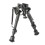 Rifle Bipod with Enhanced Stability, Tactical Bipod Featuring Adjustable Height and Spring Loaded Mechanism, Quick Deploy Rifle Support with 360 1