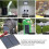 DIY Solar System Kit Component, High Conversion Efficiency Solar Panel with Superior Weak Light Performance, Polysilicon Solar Cell Module for 3