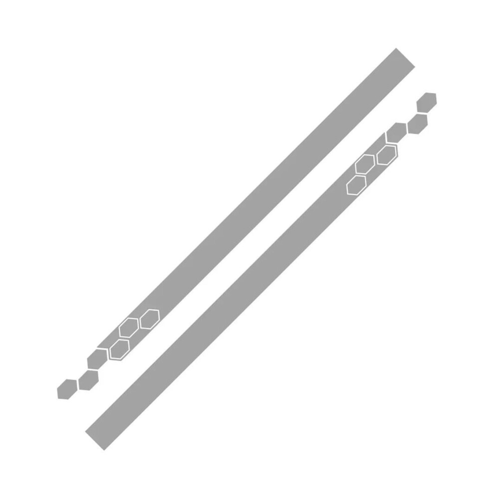 Matt Sporty Upgrade Car Side Skirt Body Kit For Vw Golf Passat Jetta Polo Touareg Bora Silver 9094768639771