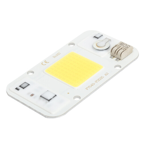50W Energy Efficient Light Source, Integrated Smart Ic Driver for High Voltage Drivefree Light Source Ideal for Various Lighting Applications 1