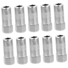 10pcs Grease Replacement Nozzle Compatible With Standard Grease Guns For Automotive And Industrial Use Grease Fitting