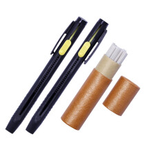 Replaceable Leather Chalk Pencil Set For Tailors And Quilting, Erasable Fabric Marker For Garment And Embroidery