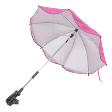 Rosenrot 14 Zoll Kinderwagen Regenschirm, 360 verstellbarer UV-Schutz