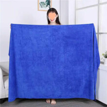 Special Large Towel For Massage Bed In Hospital Bath Center, Super Absorbent, Lint Blue 150x200 Cm Medium Thickness