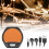 Drum Metronome Practice Pad Digital LCD 1800mAh Rubber Battery 13