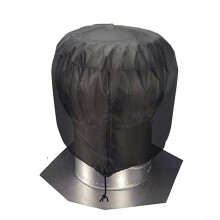 Waterproof Roof Vent Cover for 12/14 Inch Turbine Fans, Heavy Duty Oxford Cloth AllSeason Guard