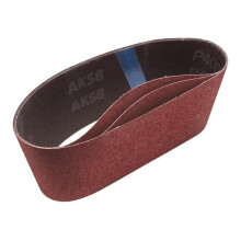 Sanding Paper Roll 20Pcs 457x76mm Nylon Abrasive Belts P80 For Stainless Steel Woodworking Metal Grinding Polishing