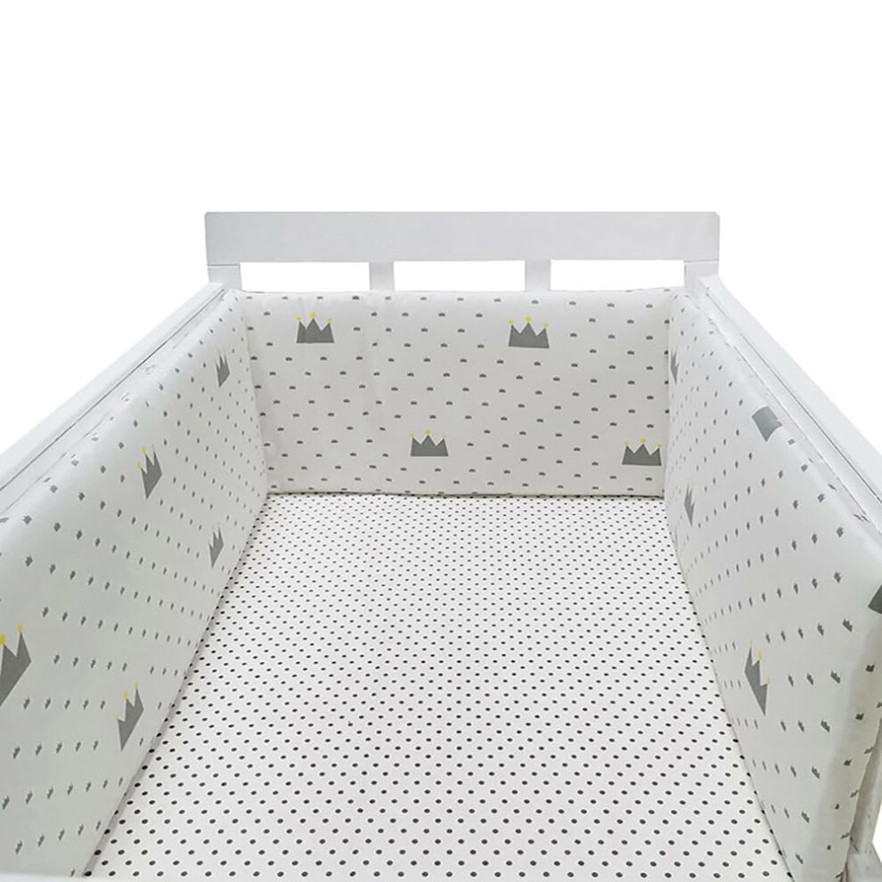 Bed Rail for Toddlers with Soft Breathable Cushion, Safety Bed Guard Bumper 200x30CM