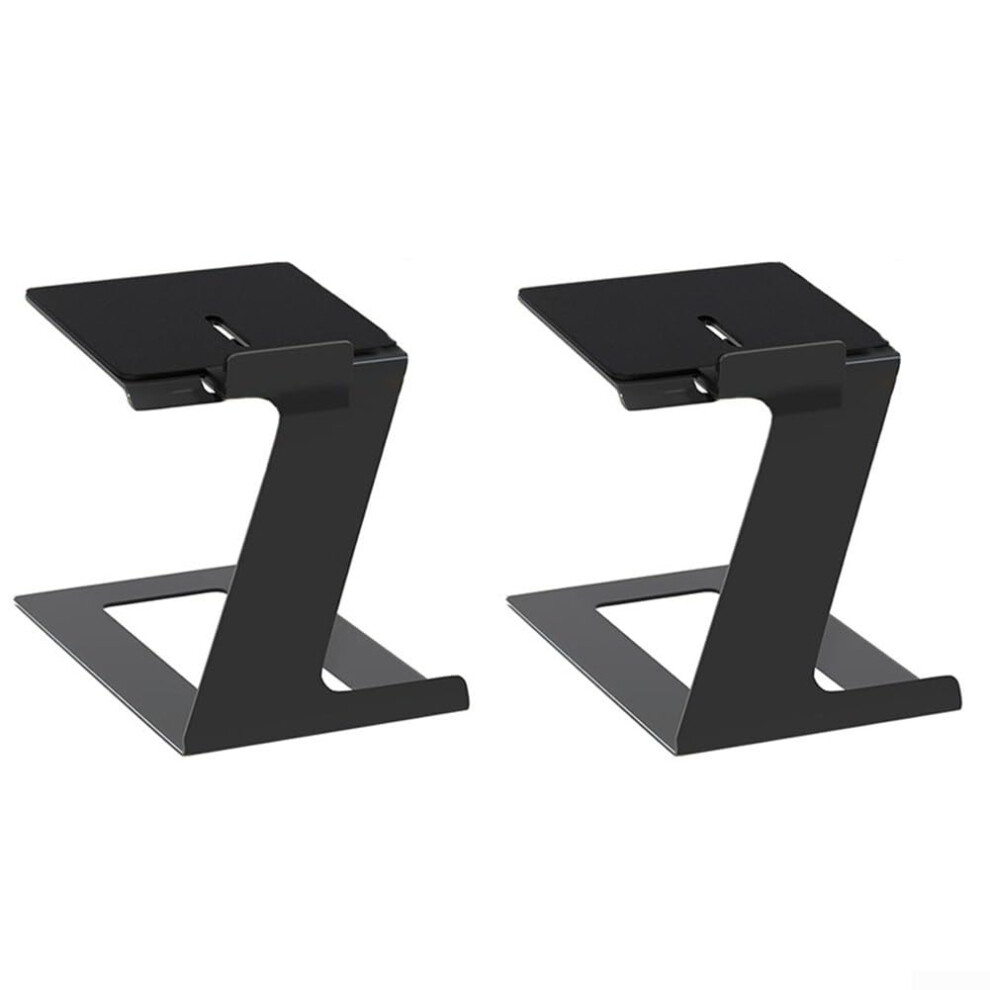 Desktop Speaker Stands Adjustable Depth Tilt Monitor Speaker Mount With Eva Pad Computer Speaker Riser 9426802665208