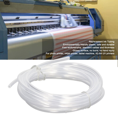 Plastic Ink Tube Replacement for A3 A4 UV Printer, 10m 32.8ft 2