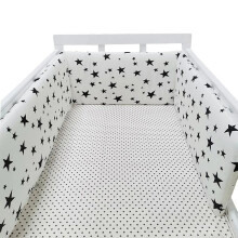 Bed Rail for Toddlers with Soft Cotton Guard Cushion, Full Bedside Protection, 220x30cm A15