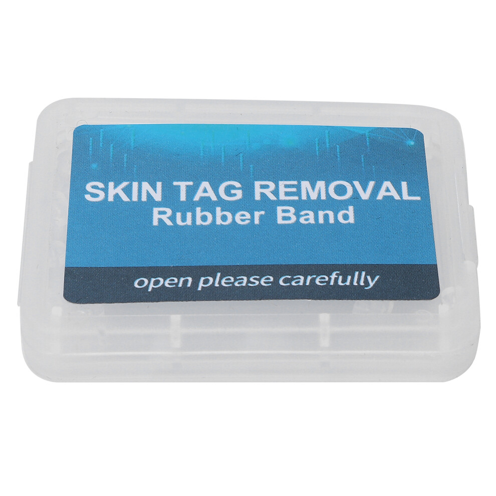 30Pcs Skin Tag Removal Rubber Bands Safe Micro Band Non Toxic Mole Wart Skin.
