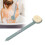 Bath Brush with Long Handle, Plastic Shower Body Scrub Tool, Green 6