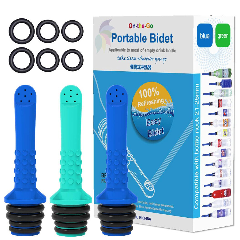 Portable Bidet For Toilet Or Travel Use Blue Abs Material 9426802665192