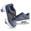 Skeeler Beginner Inline Skates 2In1 Multipurpose Roller Shoes, Adjustable Size, Skateboard Style 1