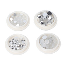 Decoratieve nagelsteentjes met overbelastingsbeveiliging, gemakkelijk te onderhouden, voor een creatieve manicure, glanzend en gestructureerd effect,
