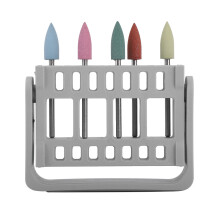 Nagelbohrer-Set mit Silikon-Aufsätzen, einfach anzuwenden, für Salon und Zuhause, abnehmbares Design mit Staubschutzkappe für saubere
