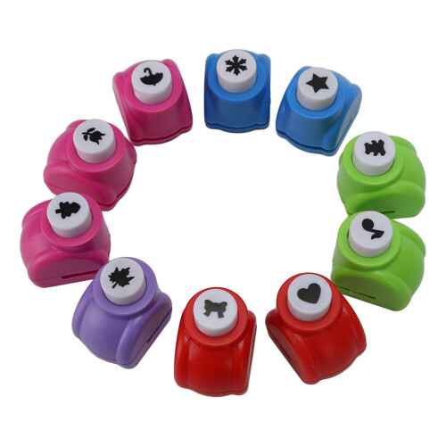 Πρότυπα για όλες τις κατασκευές Mini Punch Collection, Small Hole Puncher με 10 διαφορετικά κοίλα 2