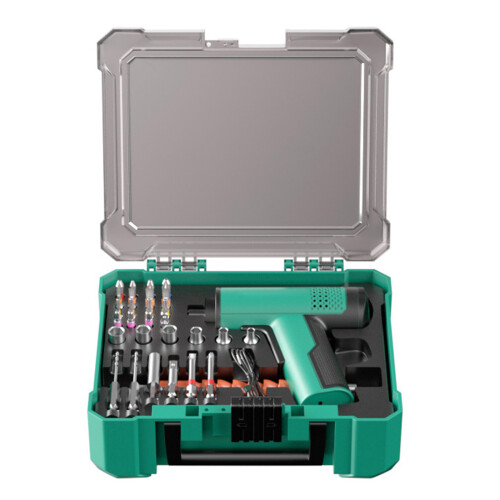 Schnelllade-Elektroschrauber-Kit Typ C,-32-teiliges Set