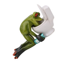 Garden Frogs Decors Statue Resin Frogs Figurine-XX49050