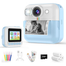 Digital Camera for Kids 6-8, New 1080P Video Recording Kids Camera with Thermal Printing Technology, Creative Filters and Digital Zoom, Instant Print