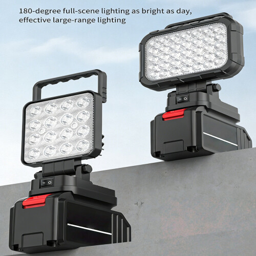 Robuste, wiederaufladbare USB-LED-Arbeitsleuchte mit-A 3 2