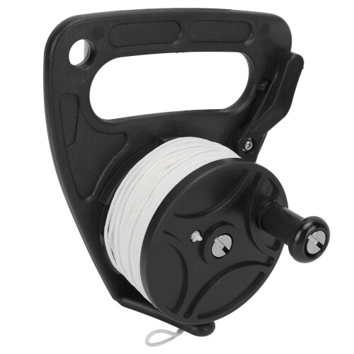 High-Strength Diving Reel 46m White Wire - Cave & Exile Multi-Use Dive Spool