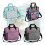 Sac de rangement polyvalent à bandoulière avec un espace-gris 5
