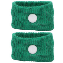 Anti Nausea Wristband for Motion Sickness Relief, Green, 5x3cm