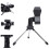 Compact Foldable Microphone Tripod with Adjustable Angle and Portable Design 3