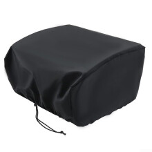 RV Air Conditioner Cover Heavy Duty Waterproof Windproof for Camper Travel Trailer Motorhome Black S